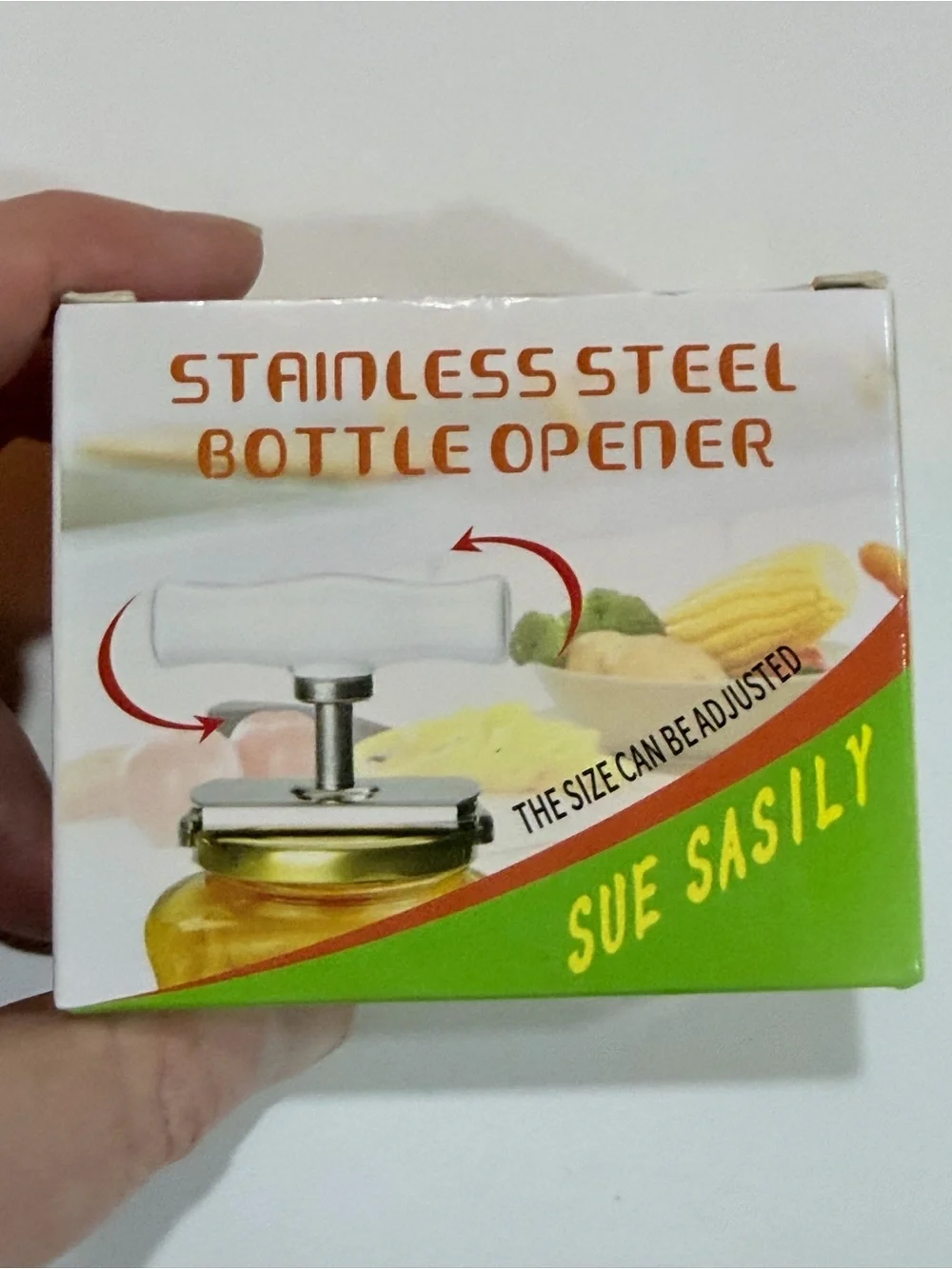 Stainless Steel Jar Opener